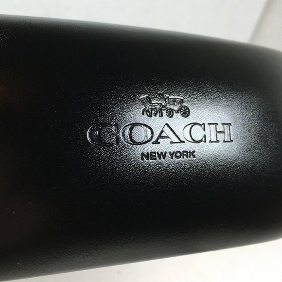 Coach Black Hard Eyeglass Case - Picture 12 of 12